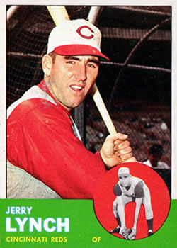 1963 Topps Baseball Cards      037      Jerry Lynch